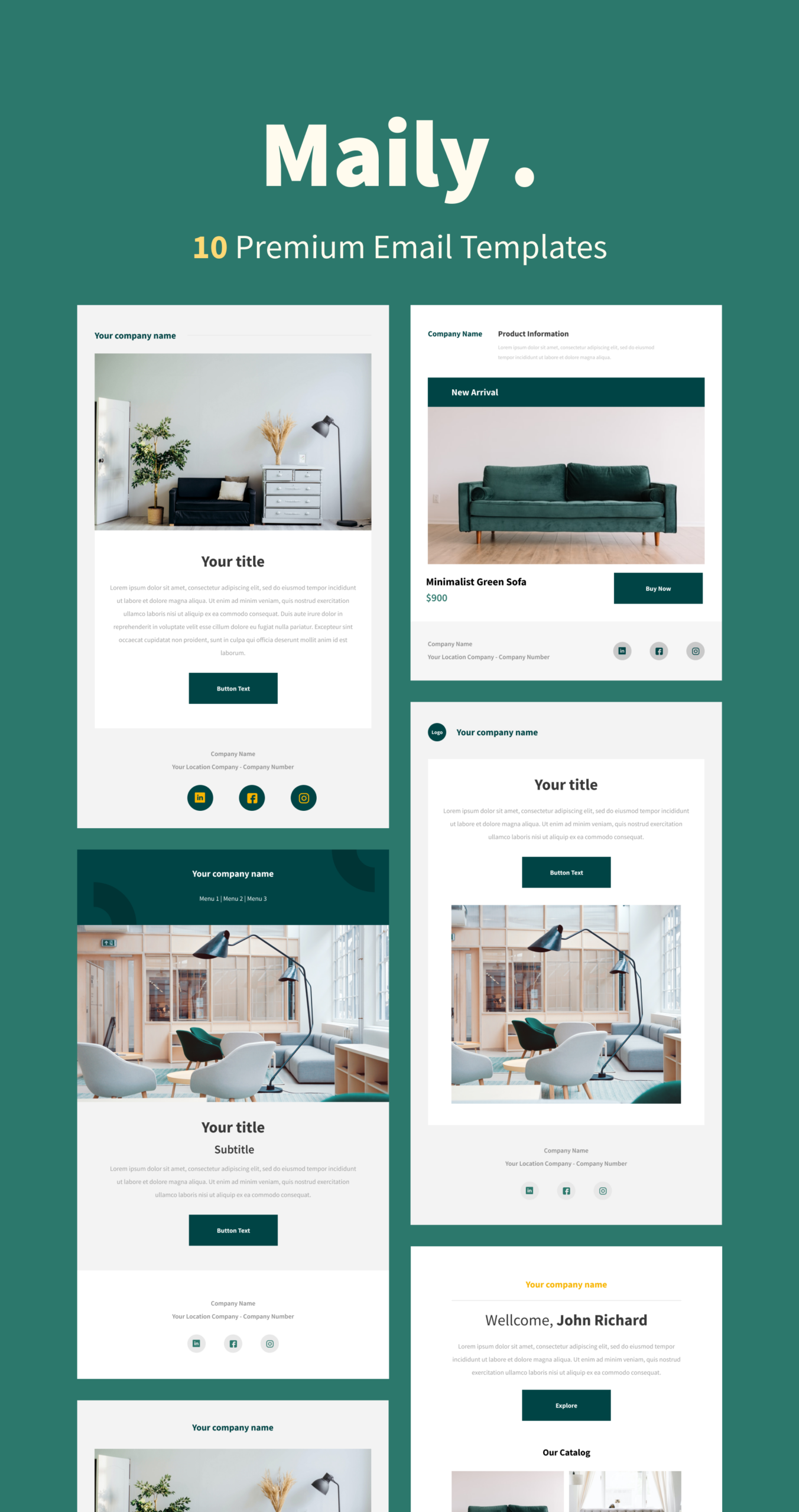 Maily &ndash; Premium Email Template