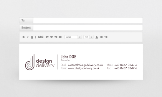 Order Custom Email Signature Design Online for a Professional Look