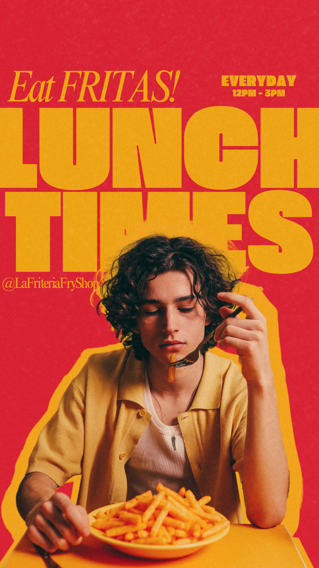 Social Media Template Design | Lunch Times | Canva Template