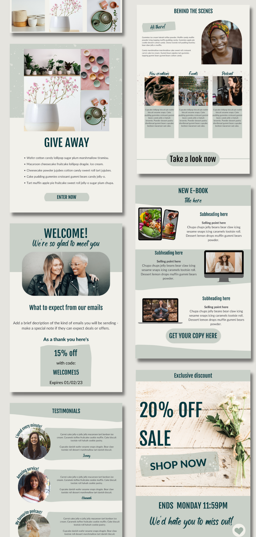 Editable Canva Email Templates for Small Business Marketing 📧