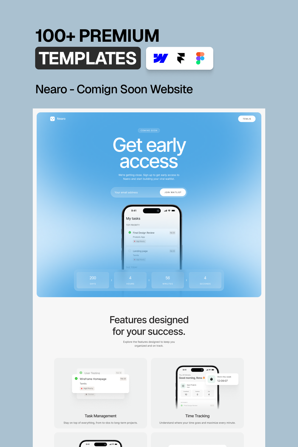 Nearo – Home Page Design Inspiration | Website template | design