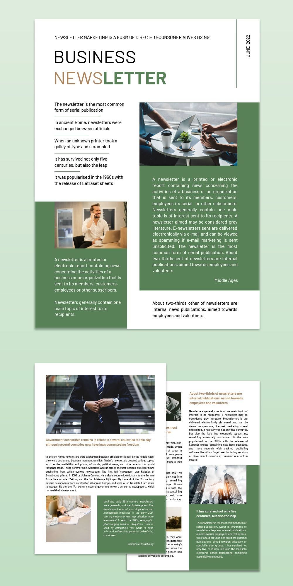 Green Business Newsletter: Your Monthly Guide to Sustainable Success