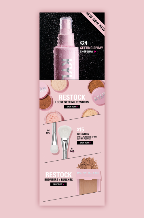 Kylie Cosmetics Mailers — Sarah’s Portfolio
