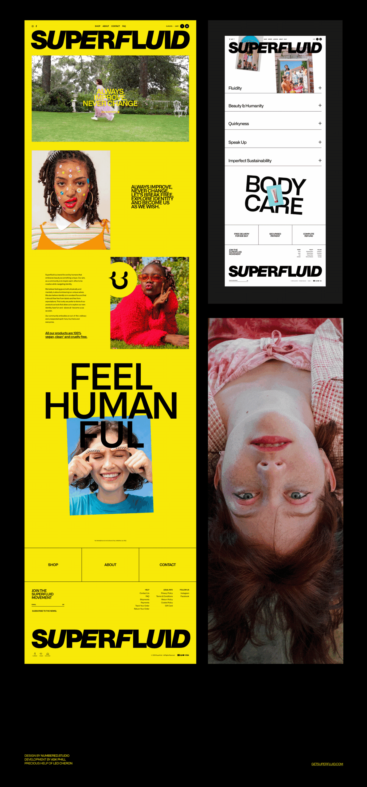 Superfluid &ndash; e-commerce &ndash; Numbered Studio