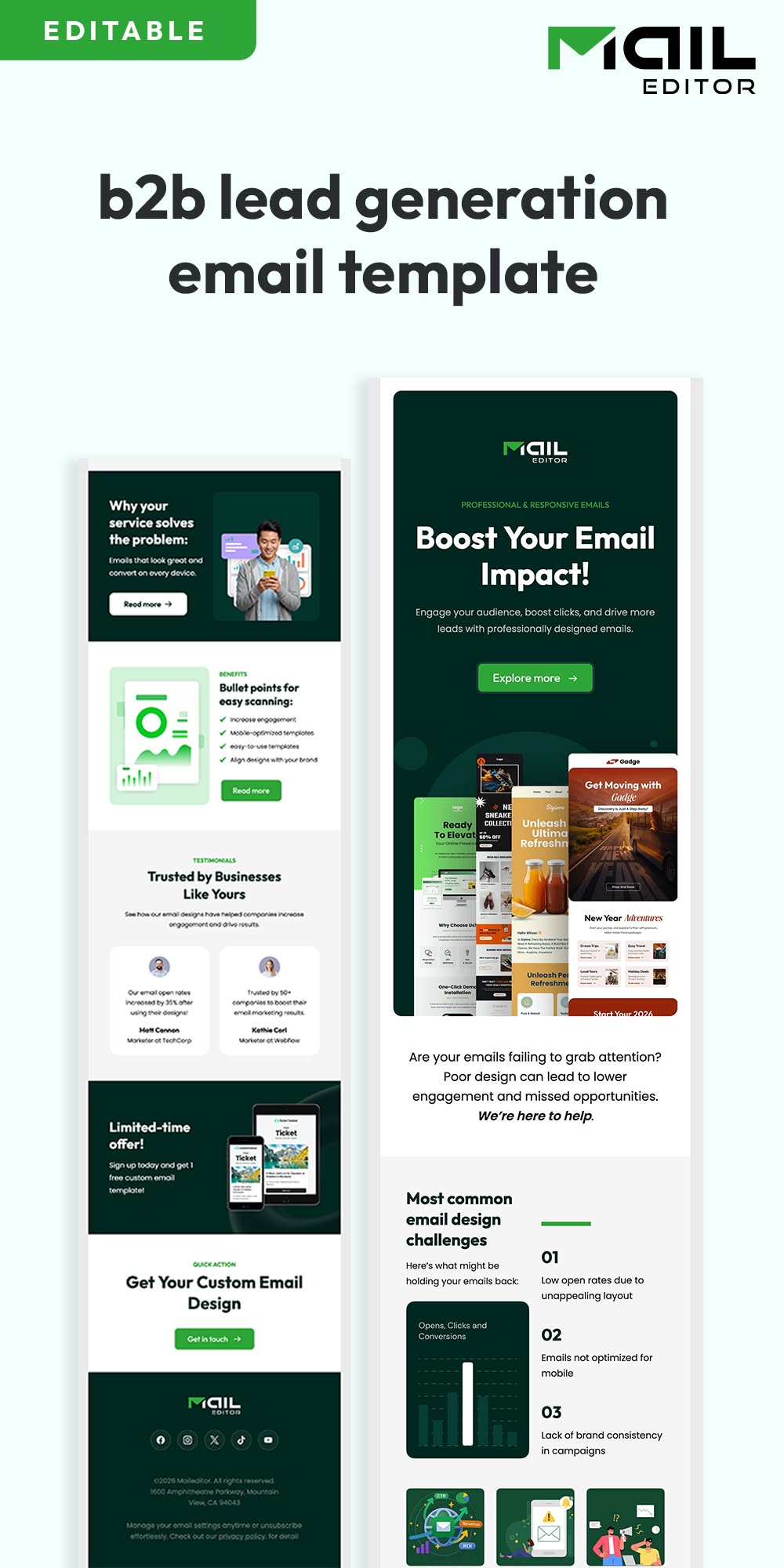 b2b lead generation email template
