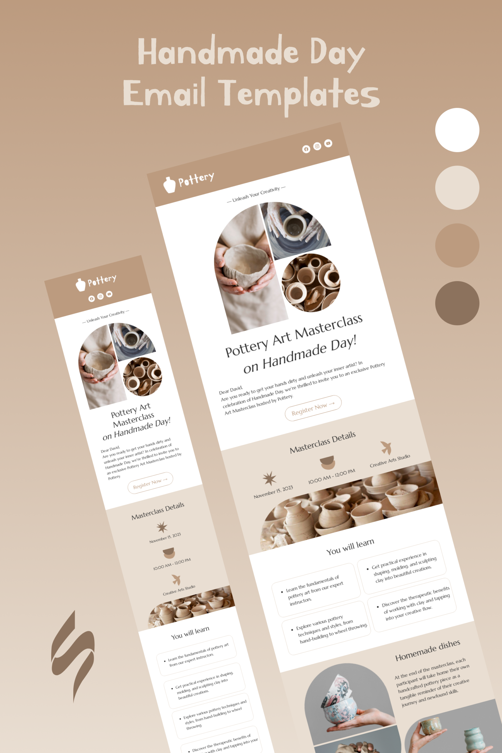 Handmade Day Email Design | Email Newsletter Design