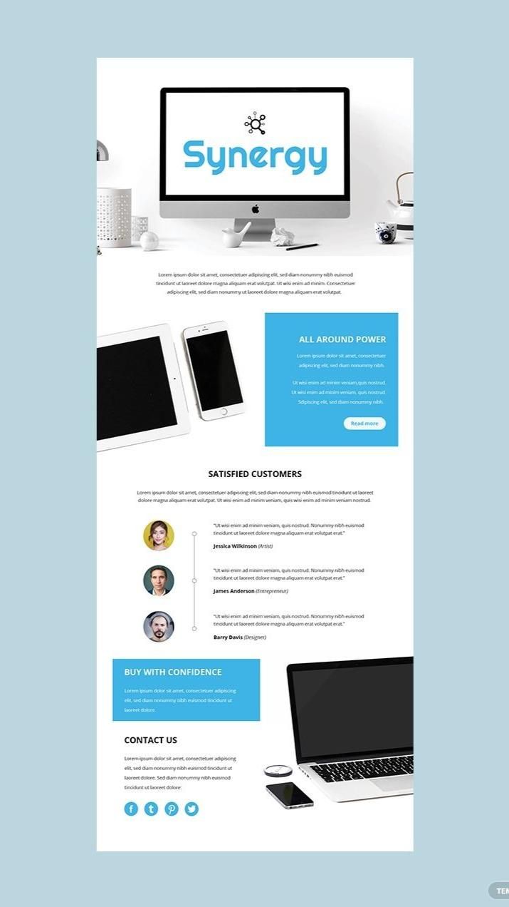 responsive and editable mailchimp newsletter template