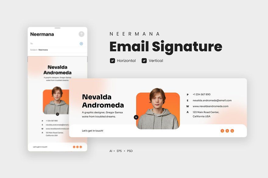 Email Signature Template V.42