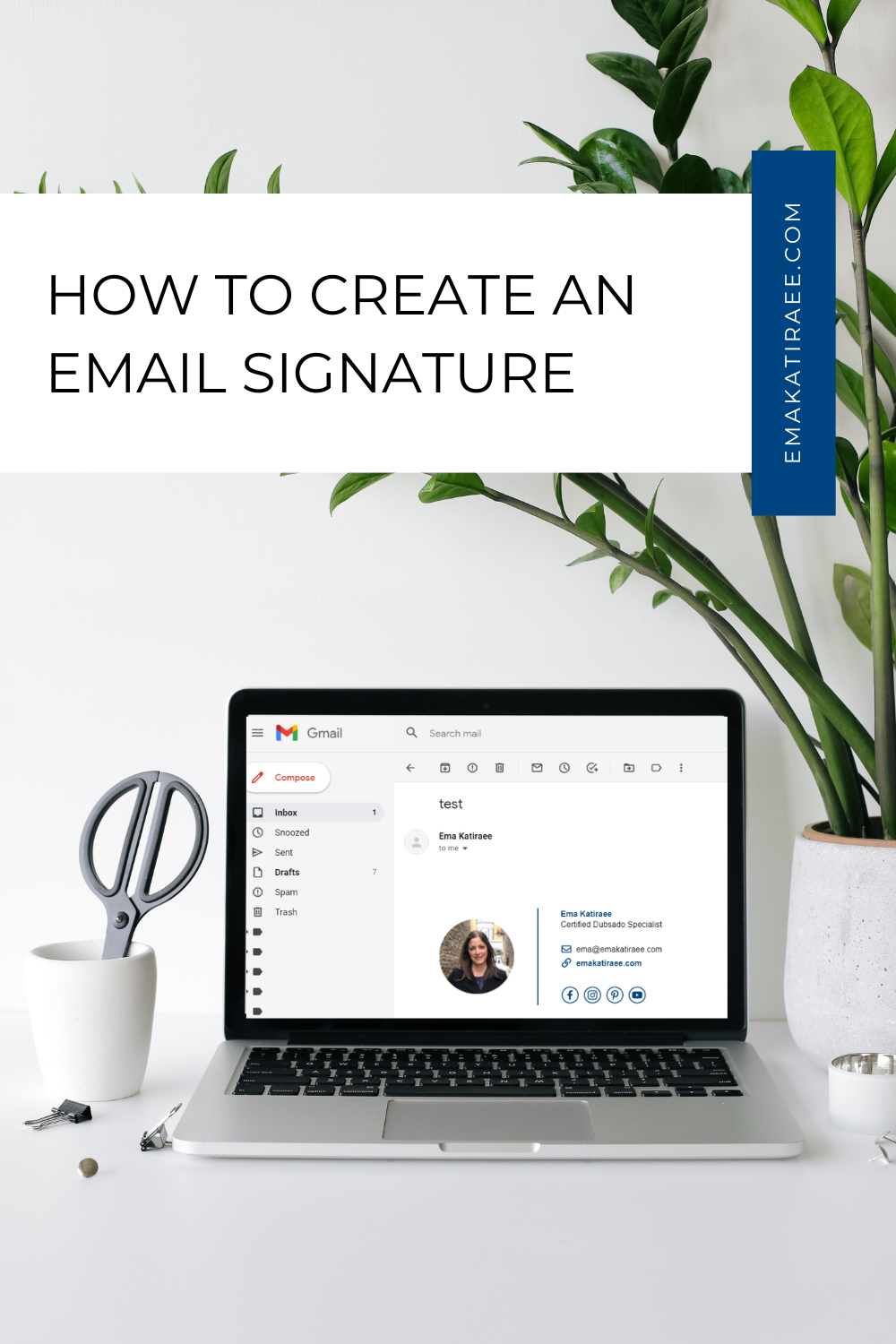 Make Your Emails Look More Professional with a Custom Signature