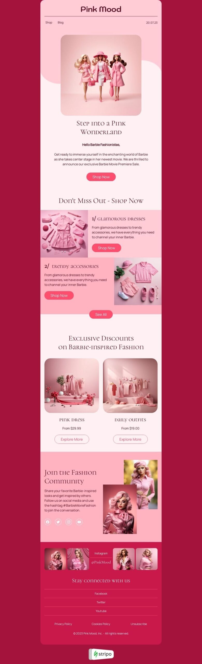 Promo Email Design | Email Newsletter Design — Stripo.email
