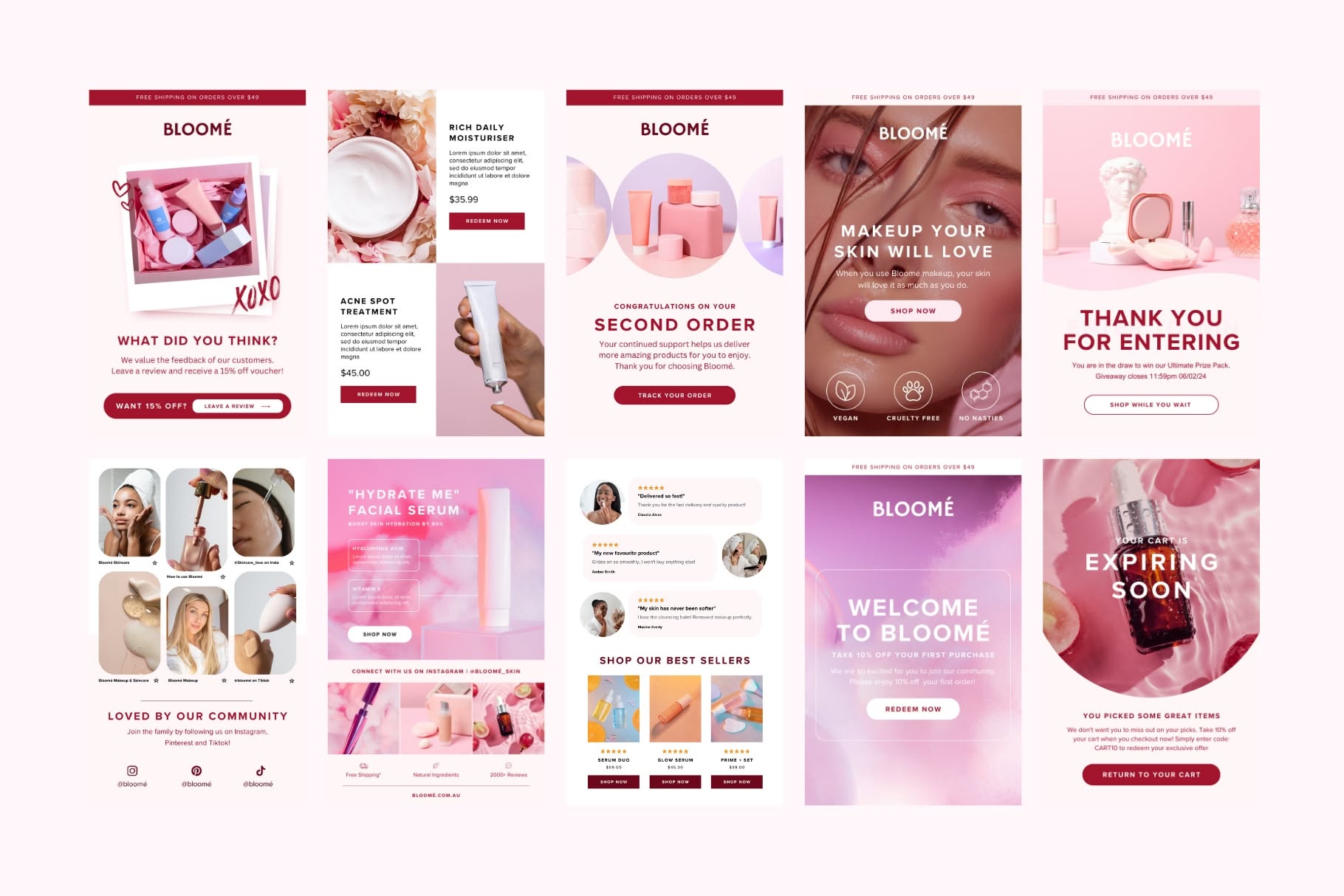 24 Canva Email Template Flow Designs, an Email Template by The Ecommerce Creative
