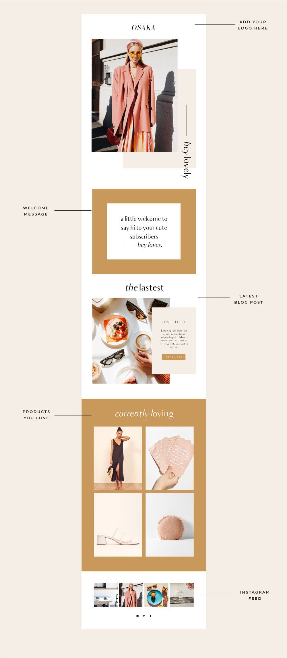 Osaka Flodesk Email Template