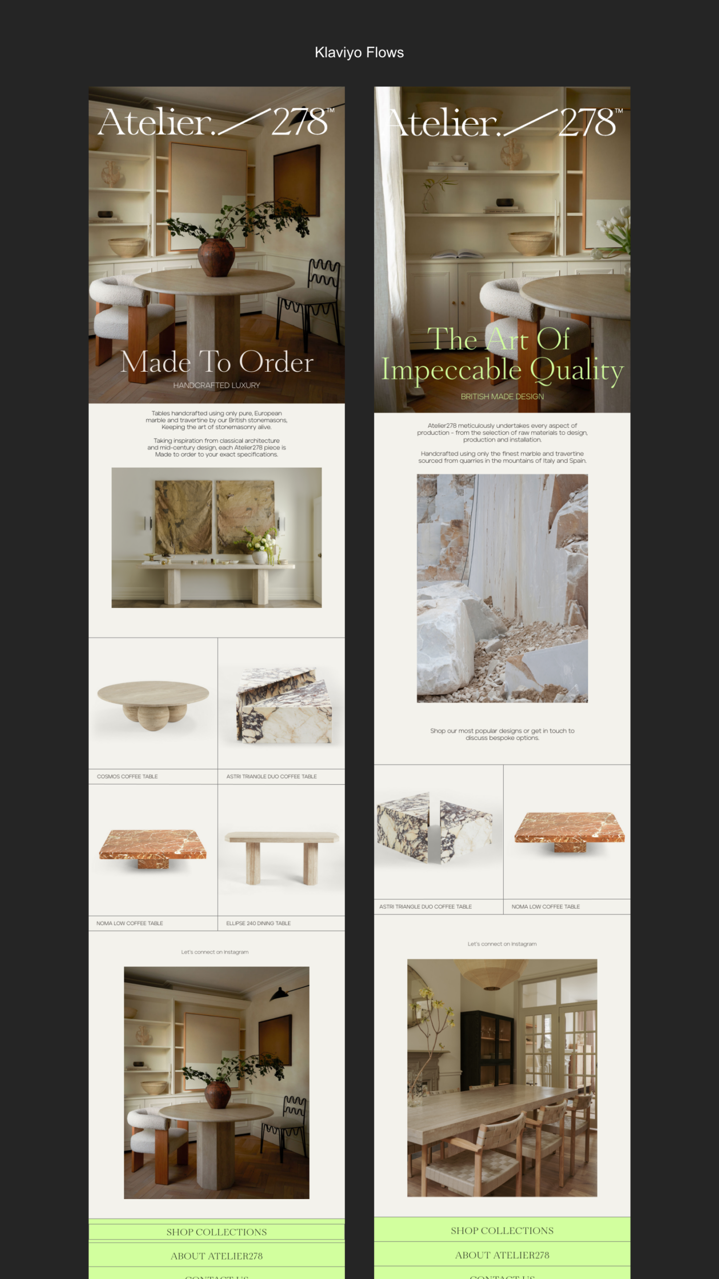 Klaviyo Email Templates