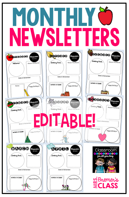 Monthly Newsletters