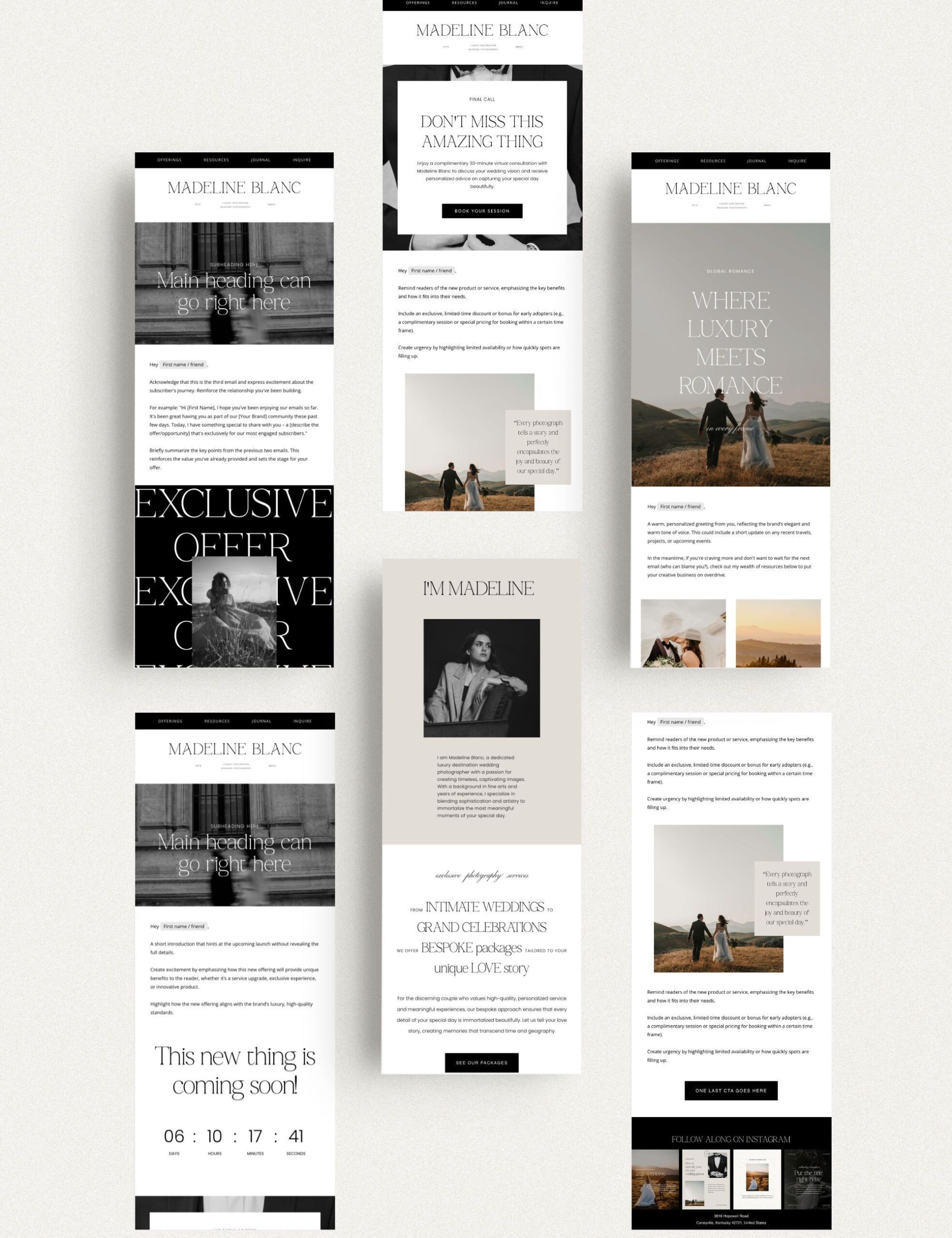 Flodesk Email Templates