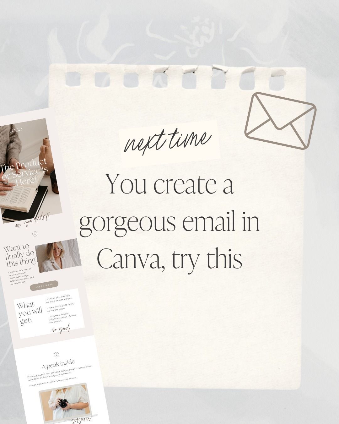 Sleek Digital Identity Built Around Email Newsletter Template