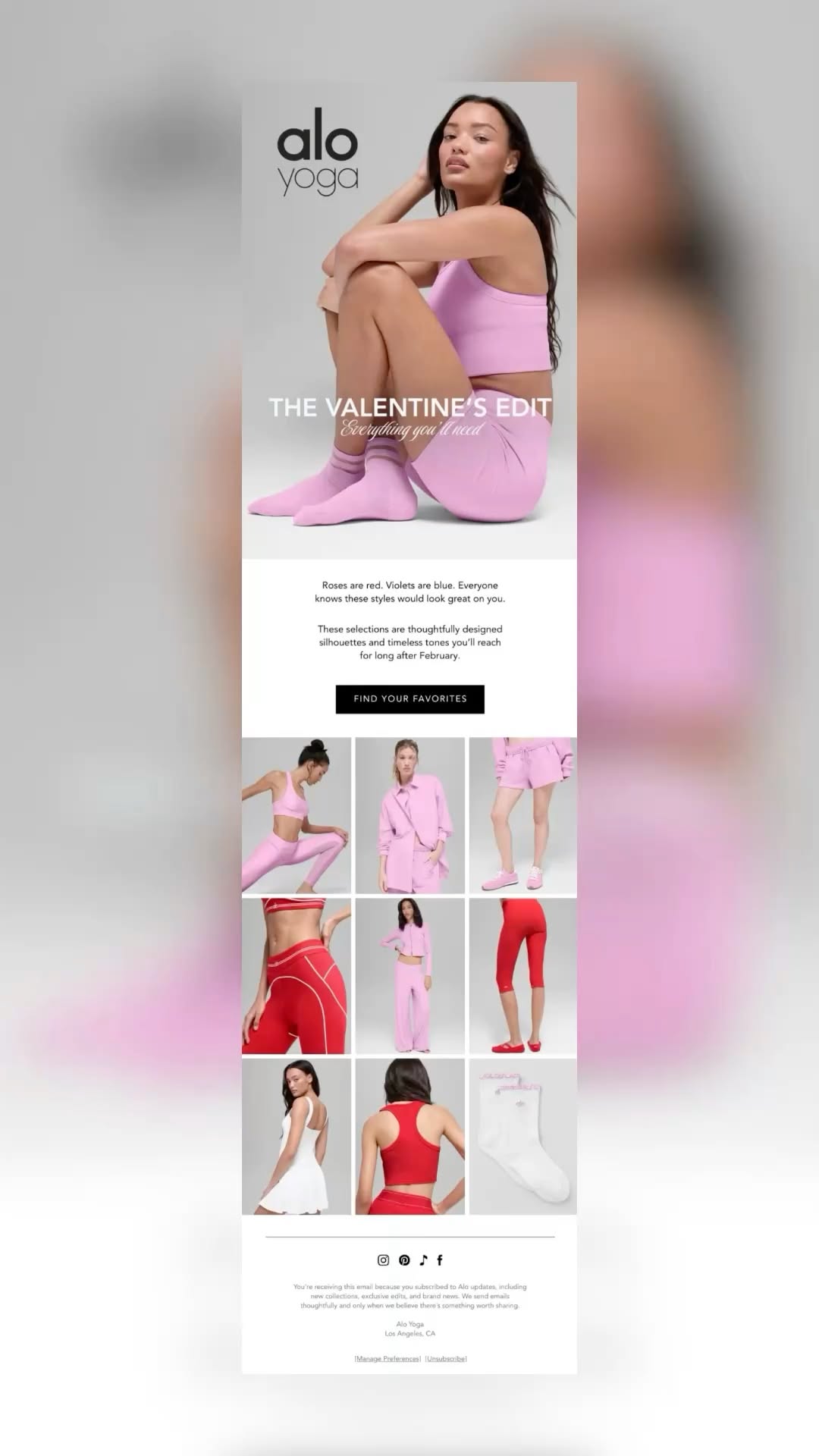 Alo Email Marketing Design