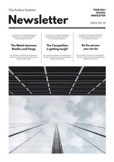 Customize 5,196+ Newsletters Templates Online – Canva