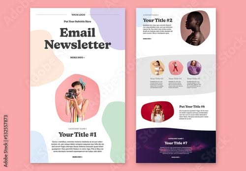 Colorful Email Newsletter