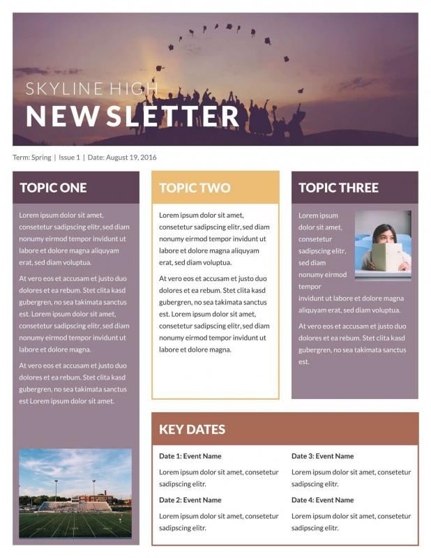 Business Newsletter Templates | Template Business