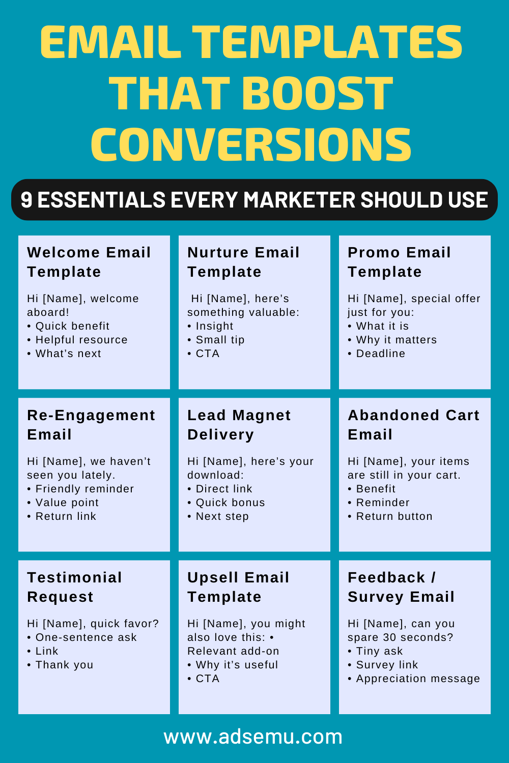 Email Templates That Boost Conversions
