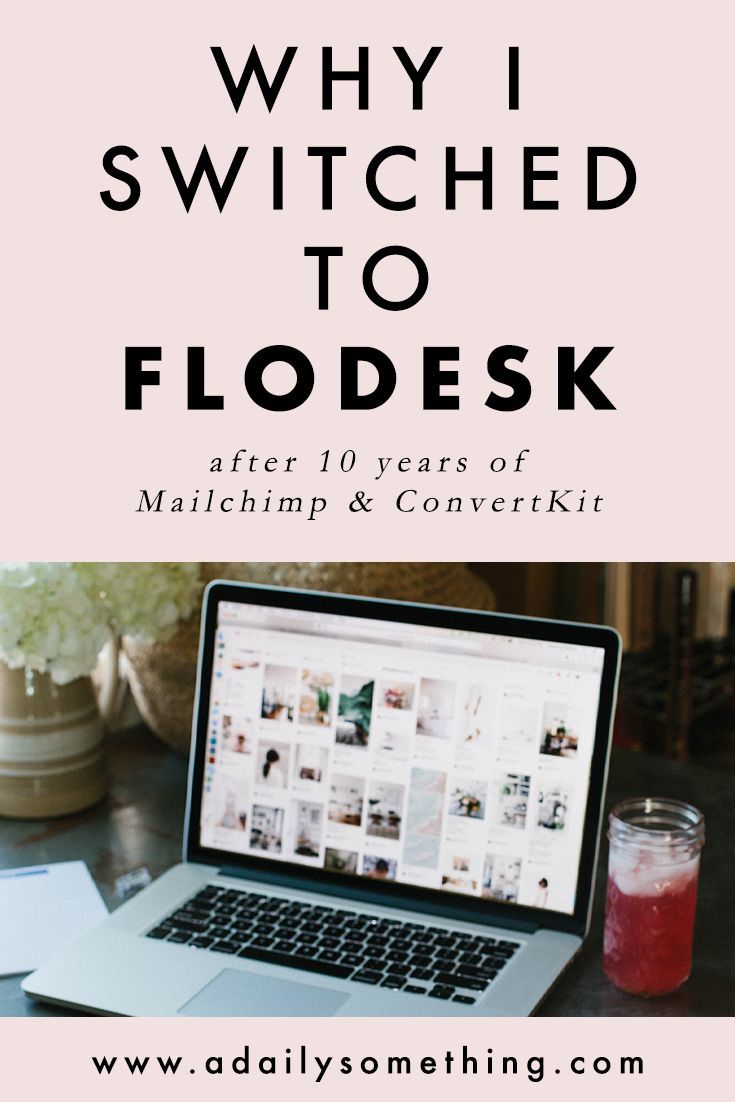 Why I Left Mailchimp and ConvertKit and Started Using Flodesk – in 2020 | Wellness design, Email mar