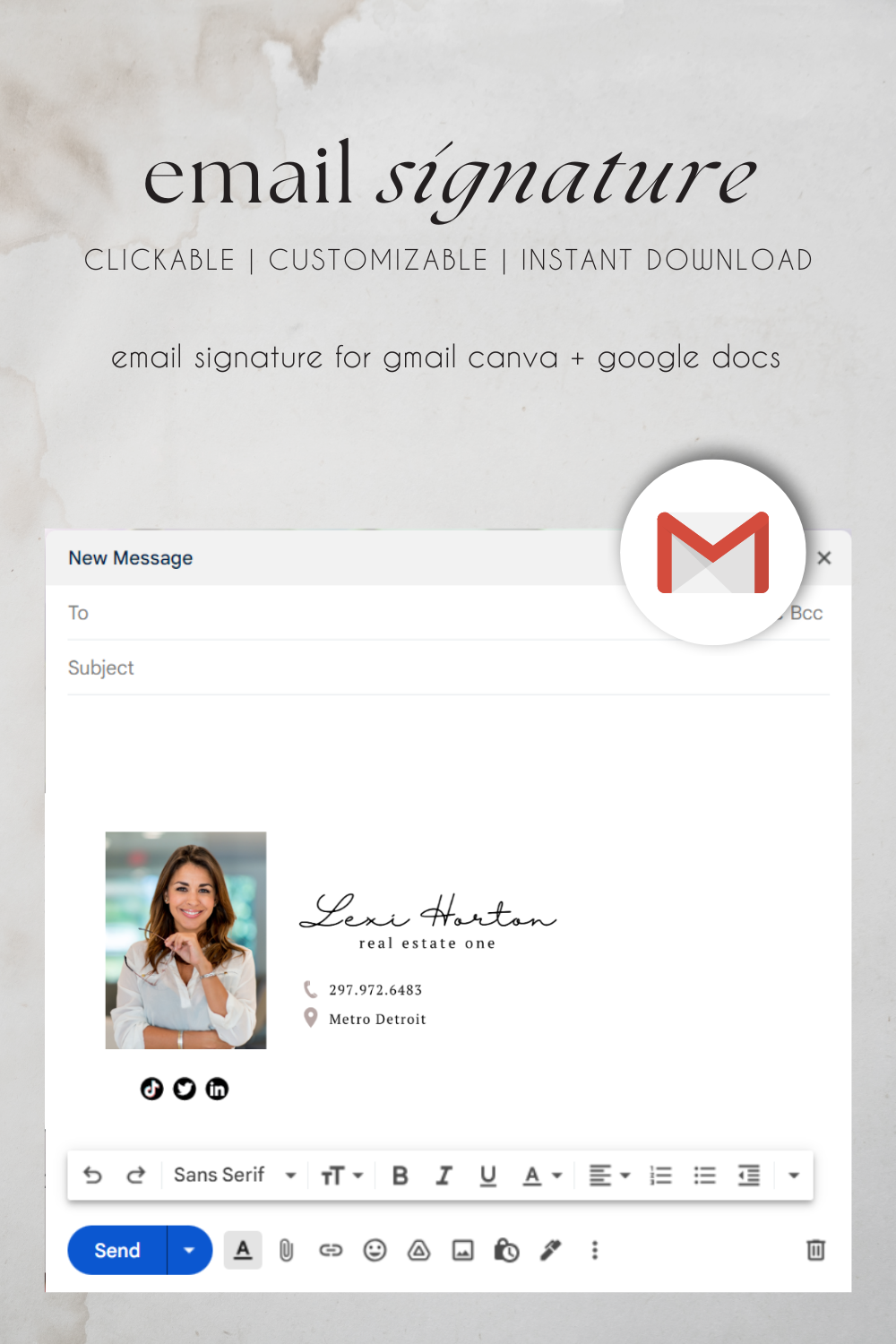 Elegant Canva Email Signatures & Templates for a Professional Look