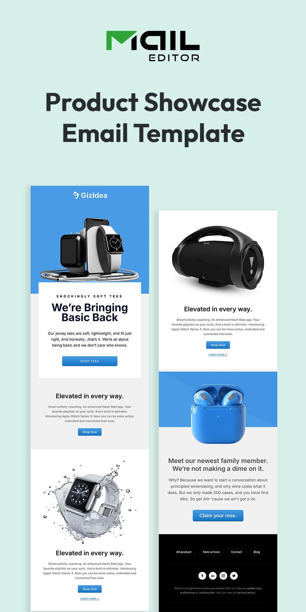 Product Showcase Email Template