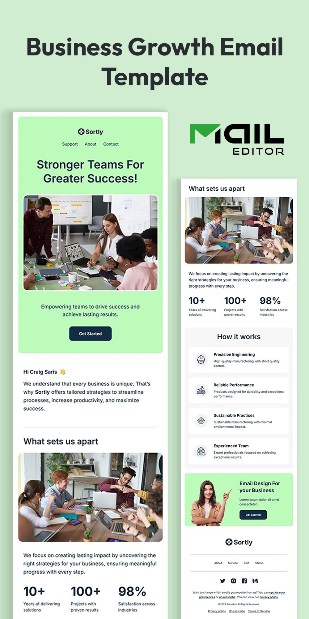 Business Growth Email Template