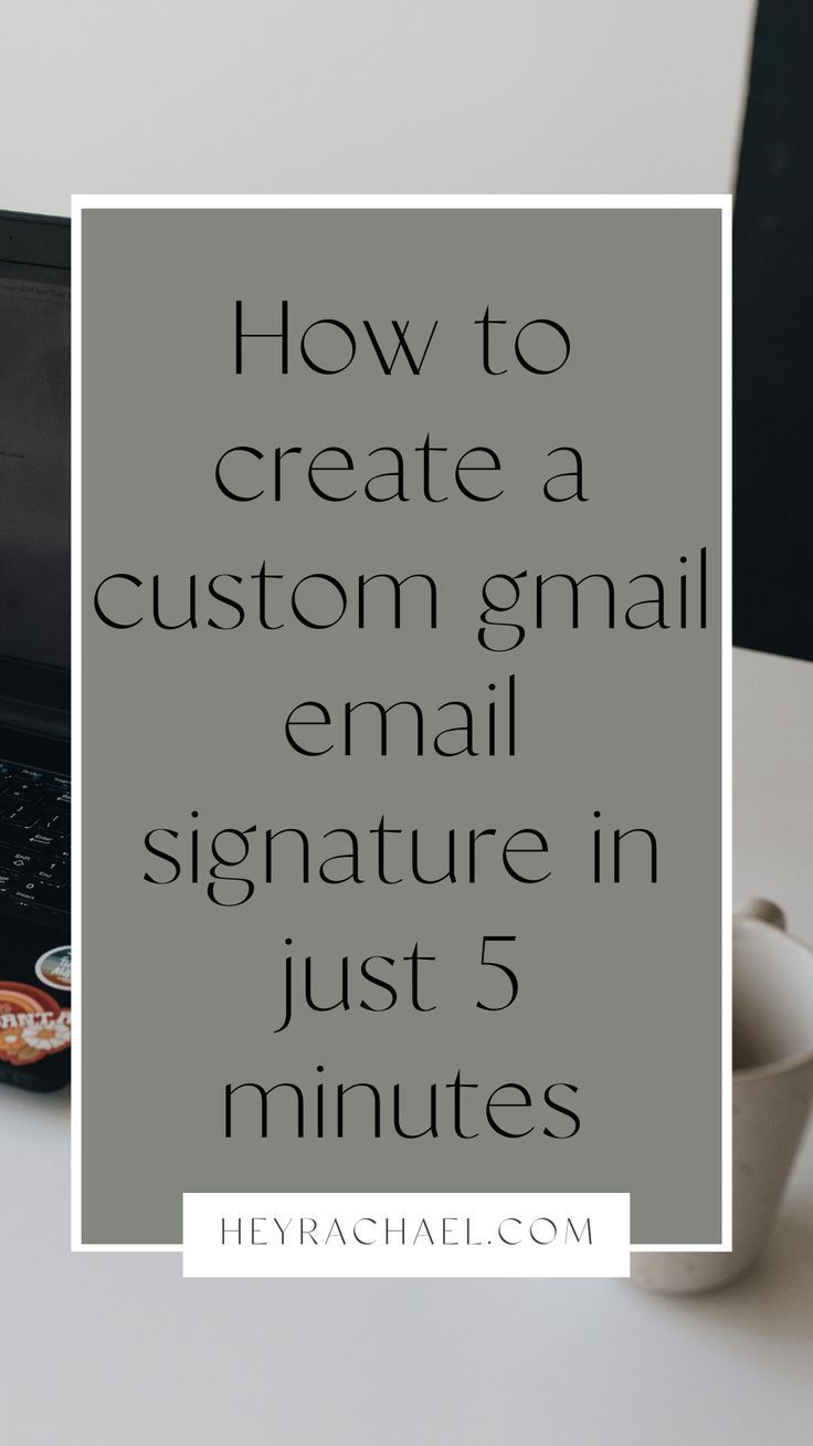 How to: Create a Custom Email Signature (+ free template)