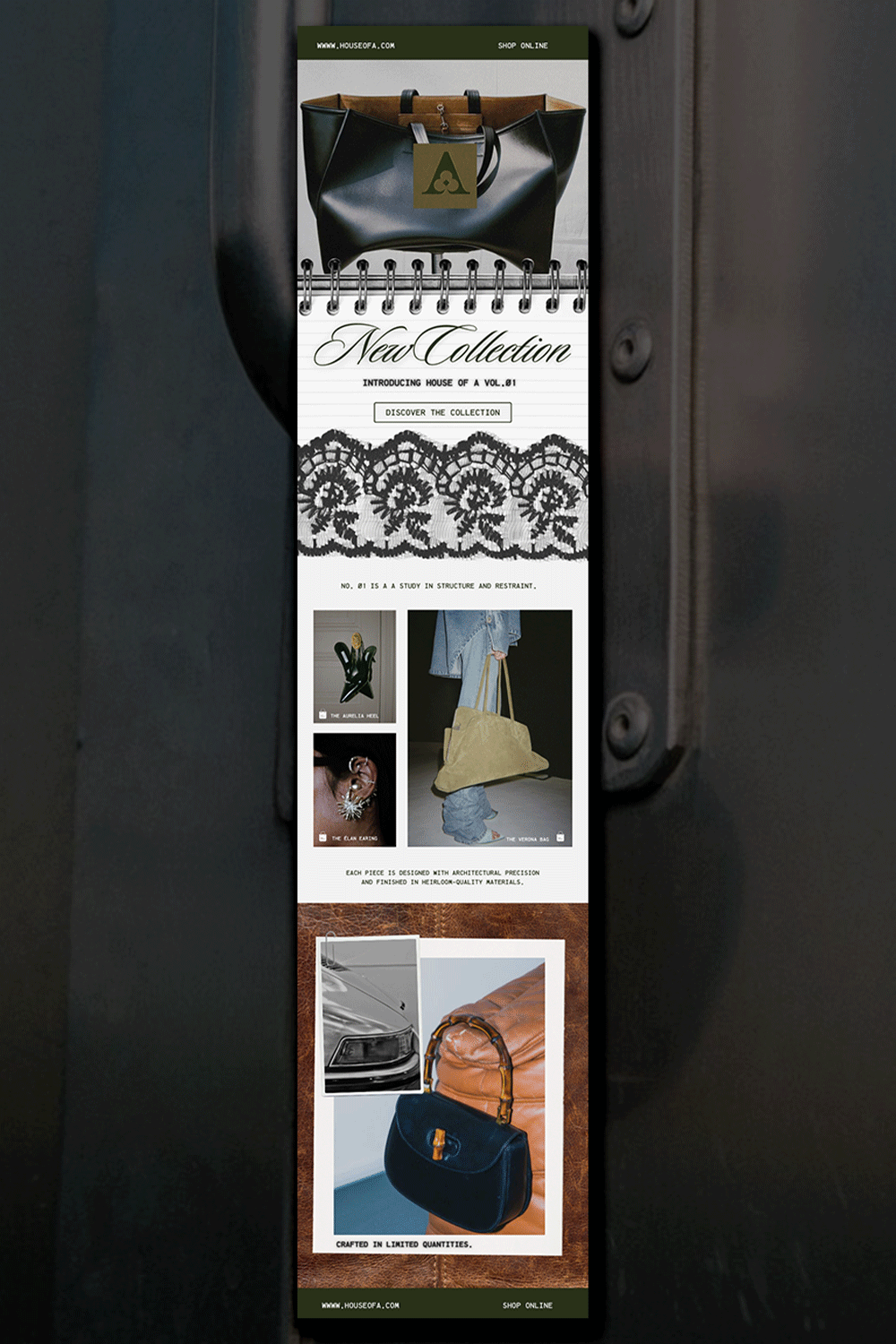 Luxury Fashion Email Design | Ecommerce Marketing Design