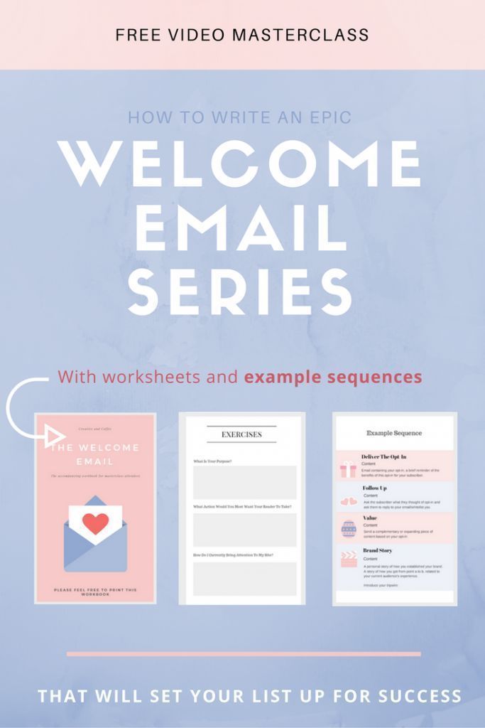 How To Write a Welcome Email Series