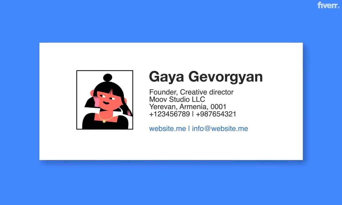 🚀 Clickable Animated Email Signature with Logo! 📧