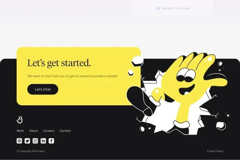 Footer | Illustrative Footers — The only footer gallery on earth.