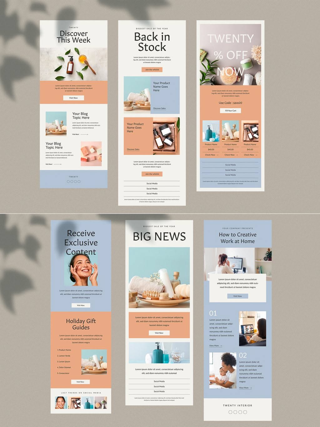 5 Email Newsletter Layout Examples for Your Next Campaign