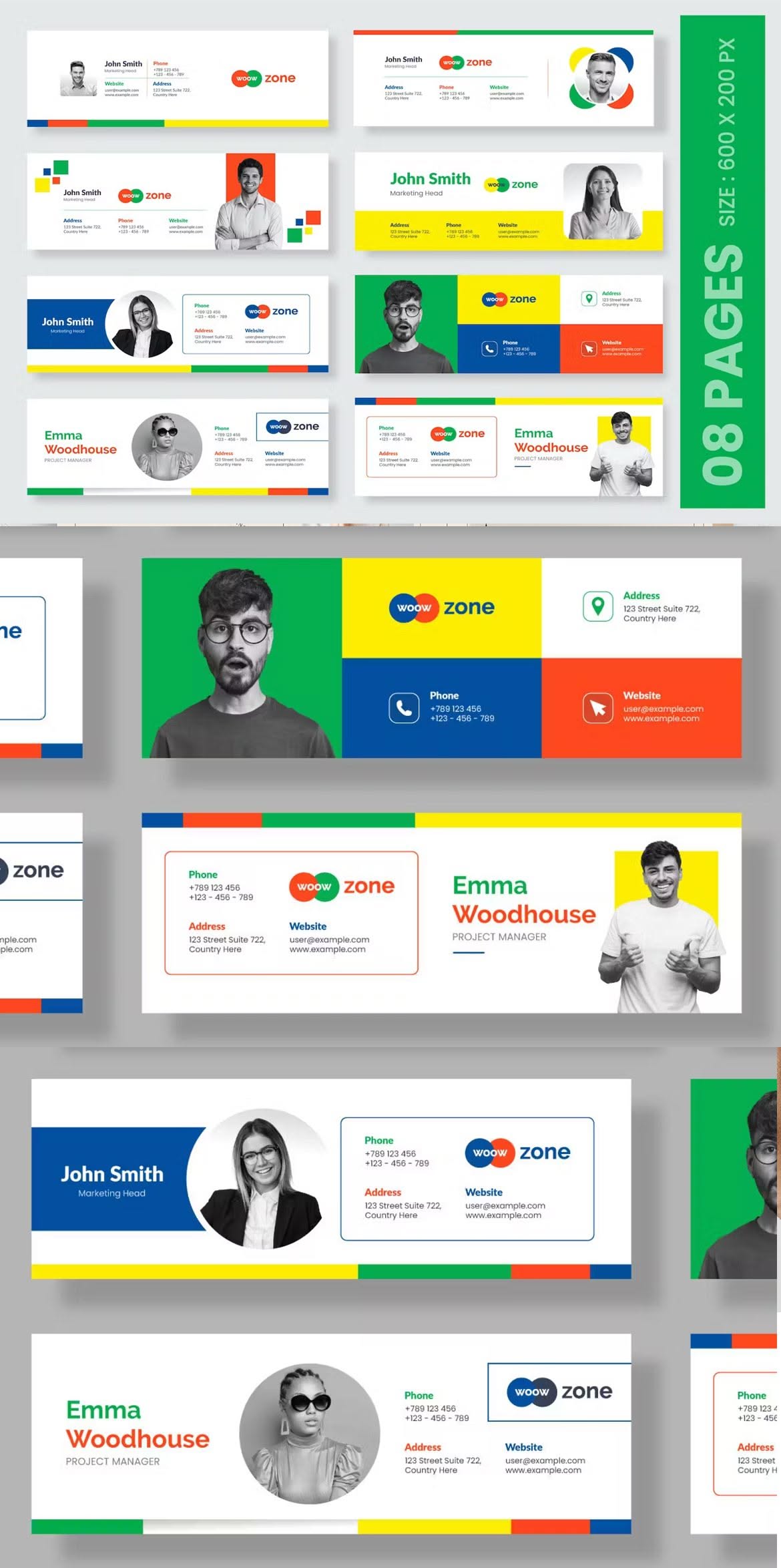 Email Signature Design EPS