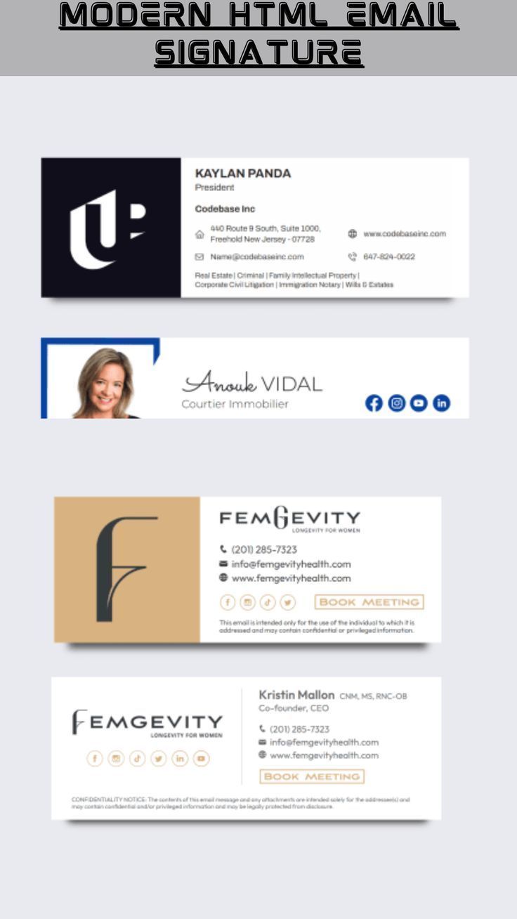 Top 25 Eye-Catching Email Signatures Gmail Users Will Love
