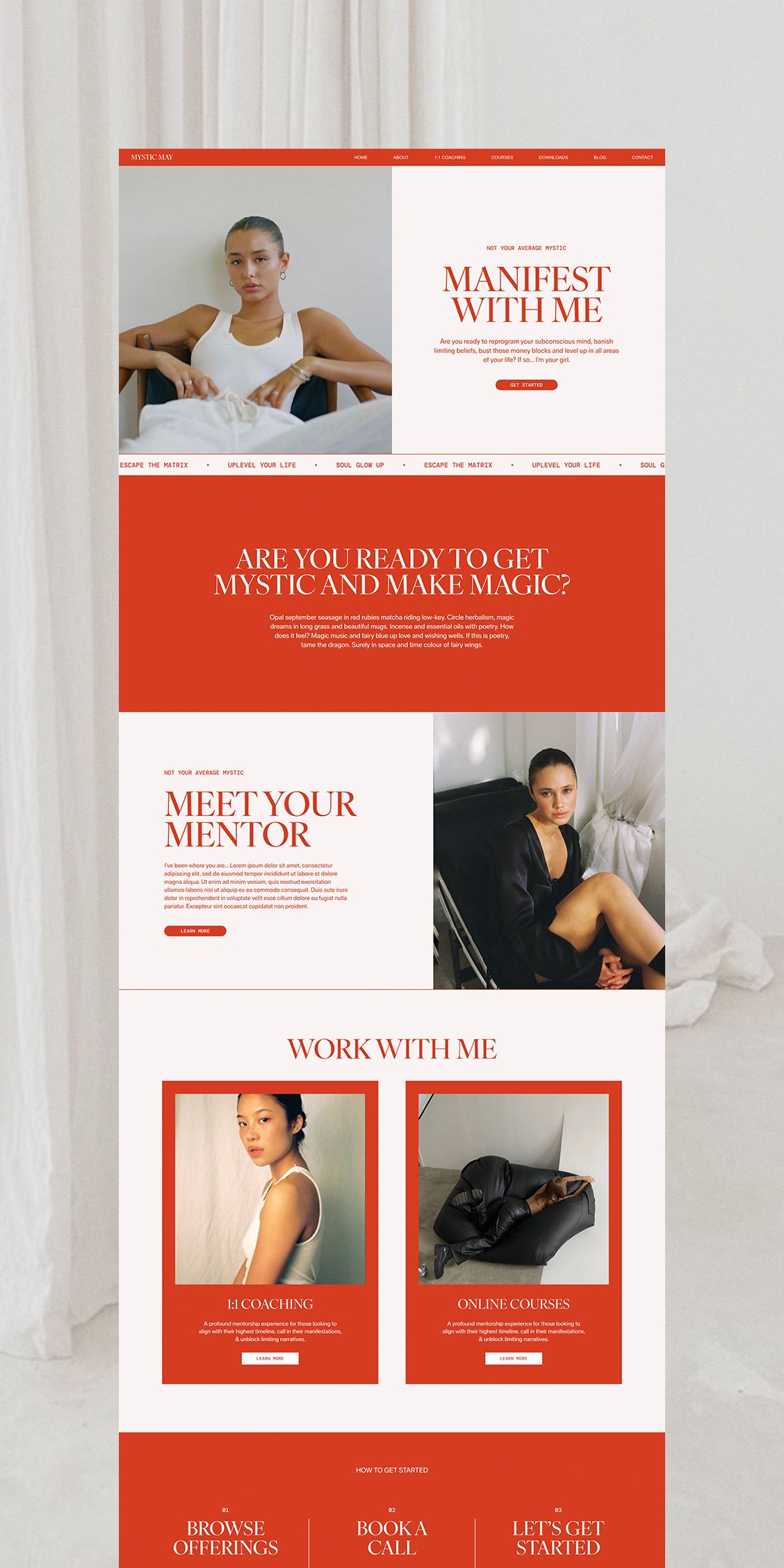 Website Template for Coaches