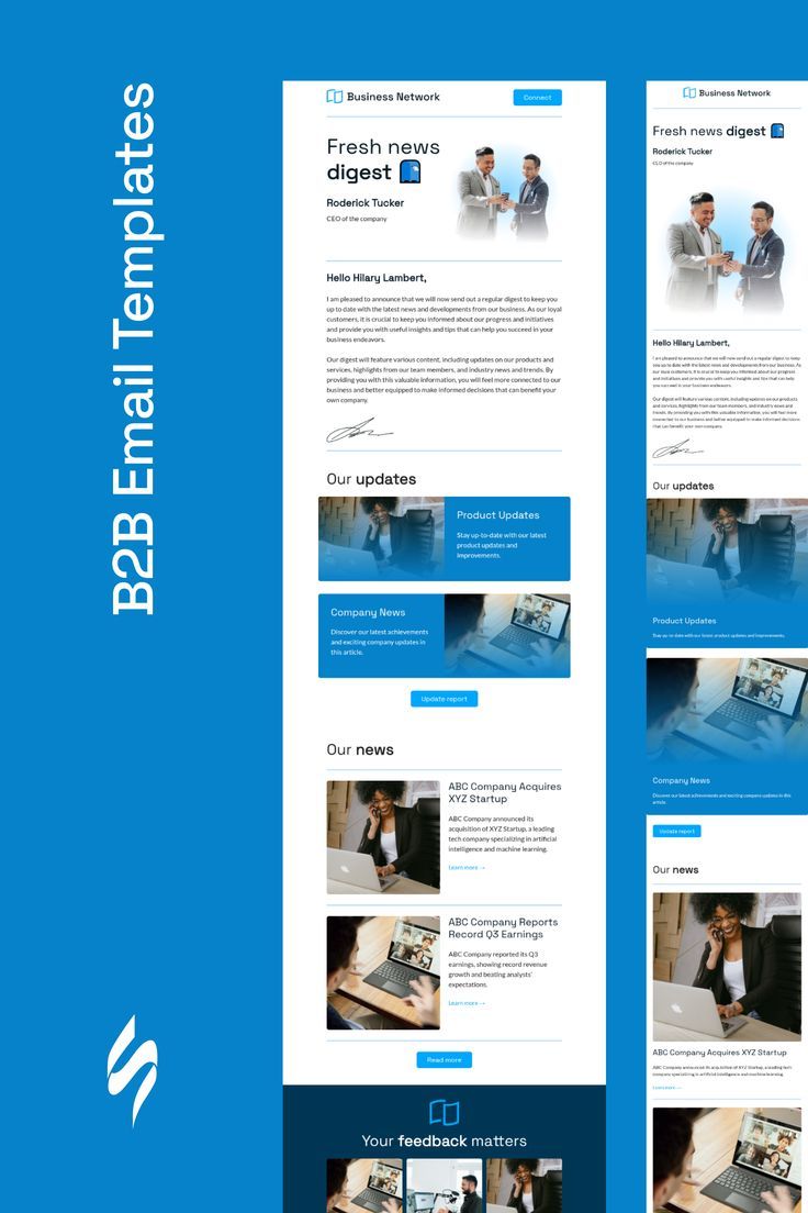 B2B Email Design | Email Newsletter Design