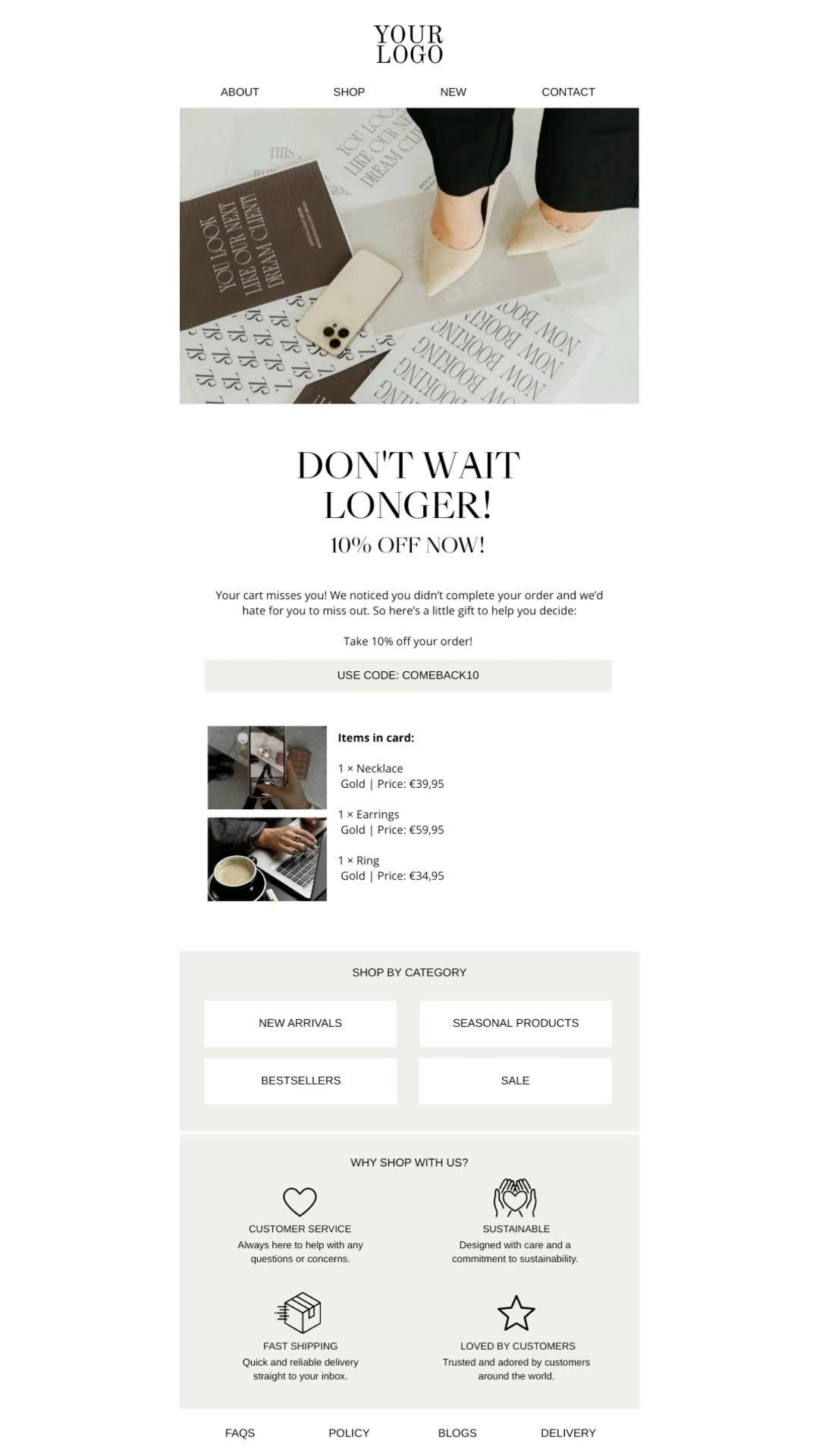 Aesthetic Email Marketing Designs
