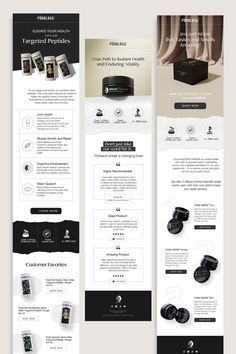 PURBLACK Email Design by Retrospective Media: Modern Templates & Signatures