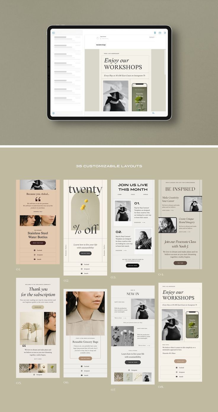 Weekly Newsletter Template for Coaches & Creators