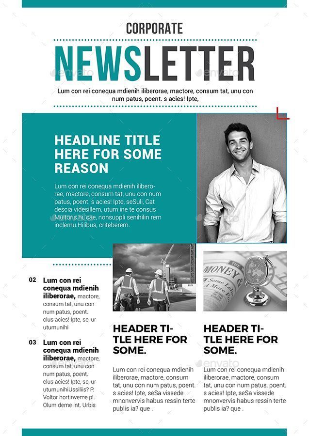 Newsletter Layout Ideas Simple