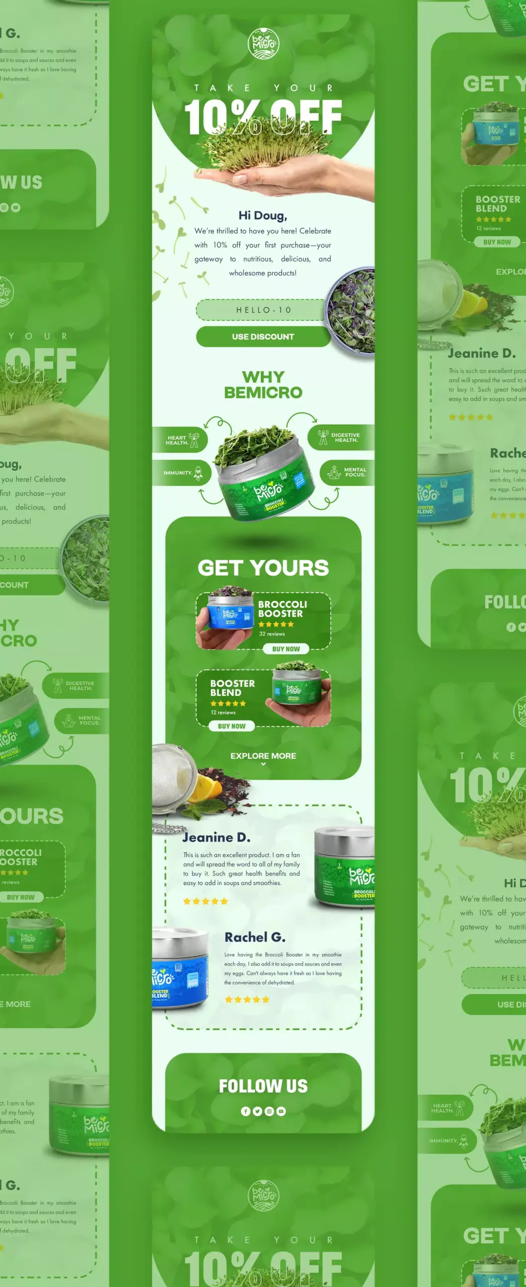 Email marketing design | klaviyo layout template &ndash; Hamed Mohammadi