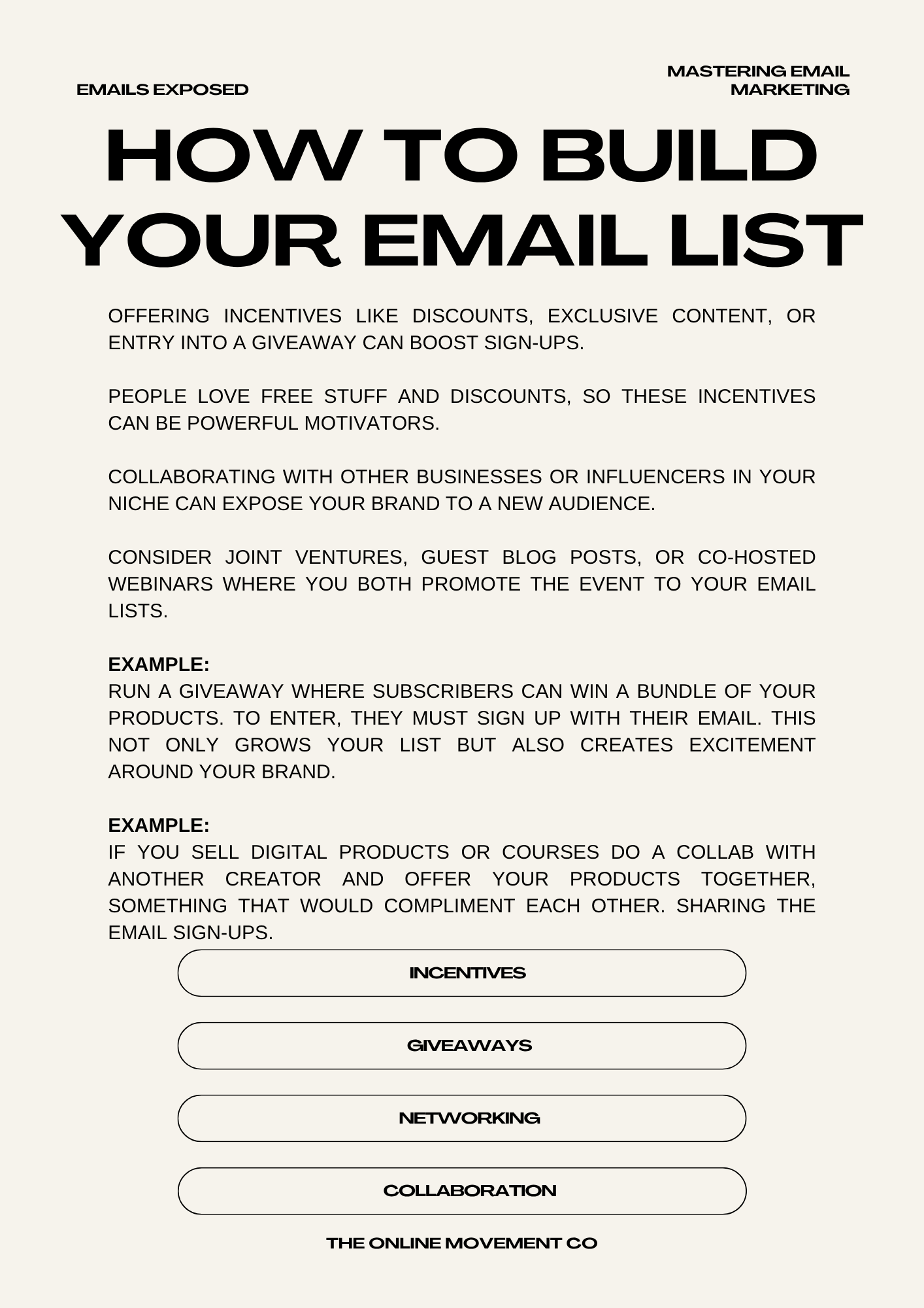 MASTERING EMAIL MARKETING