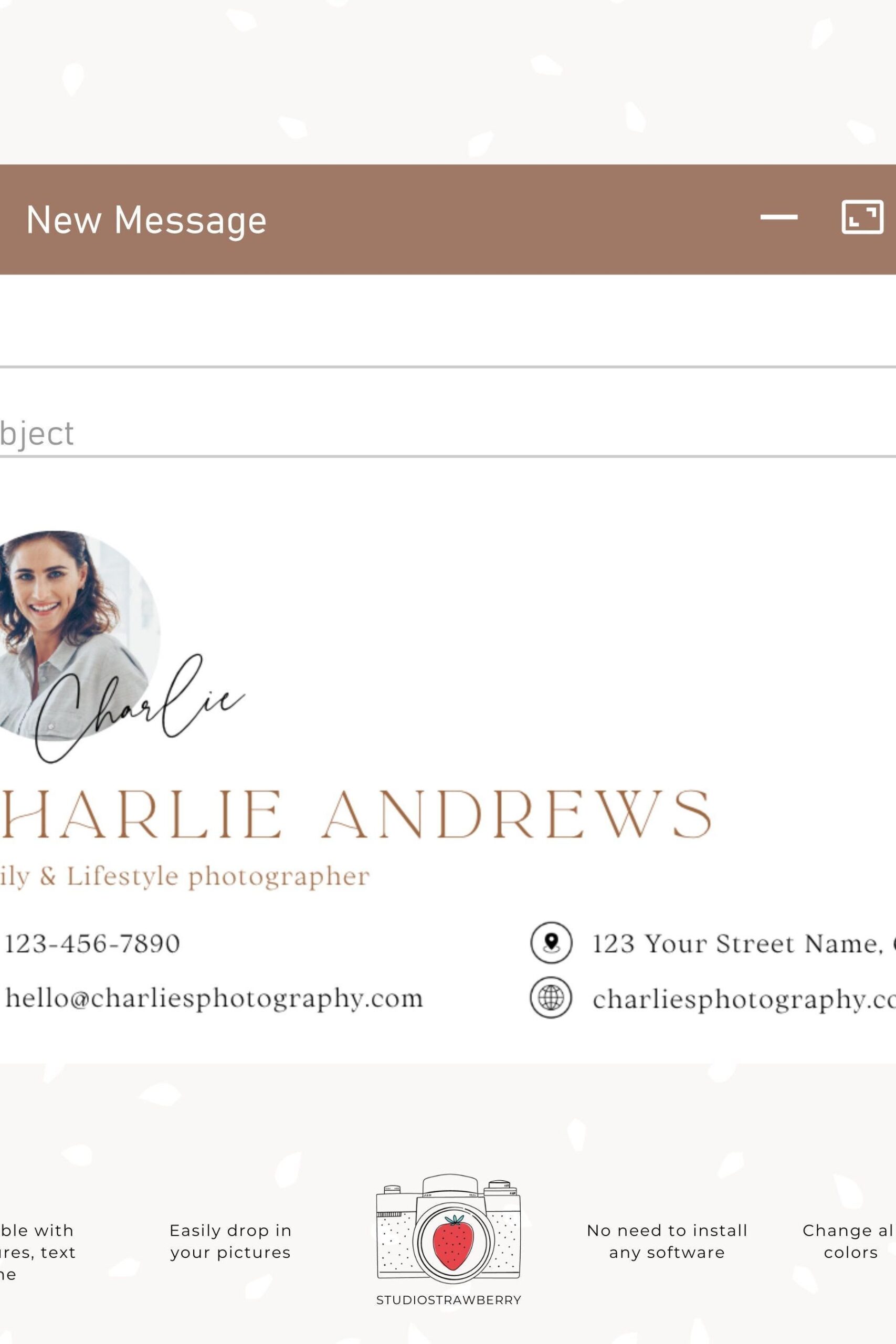 Professional Custom Email Signature Templates for Strong Branding