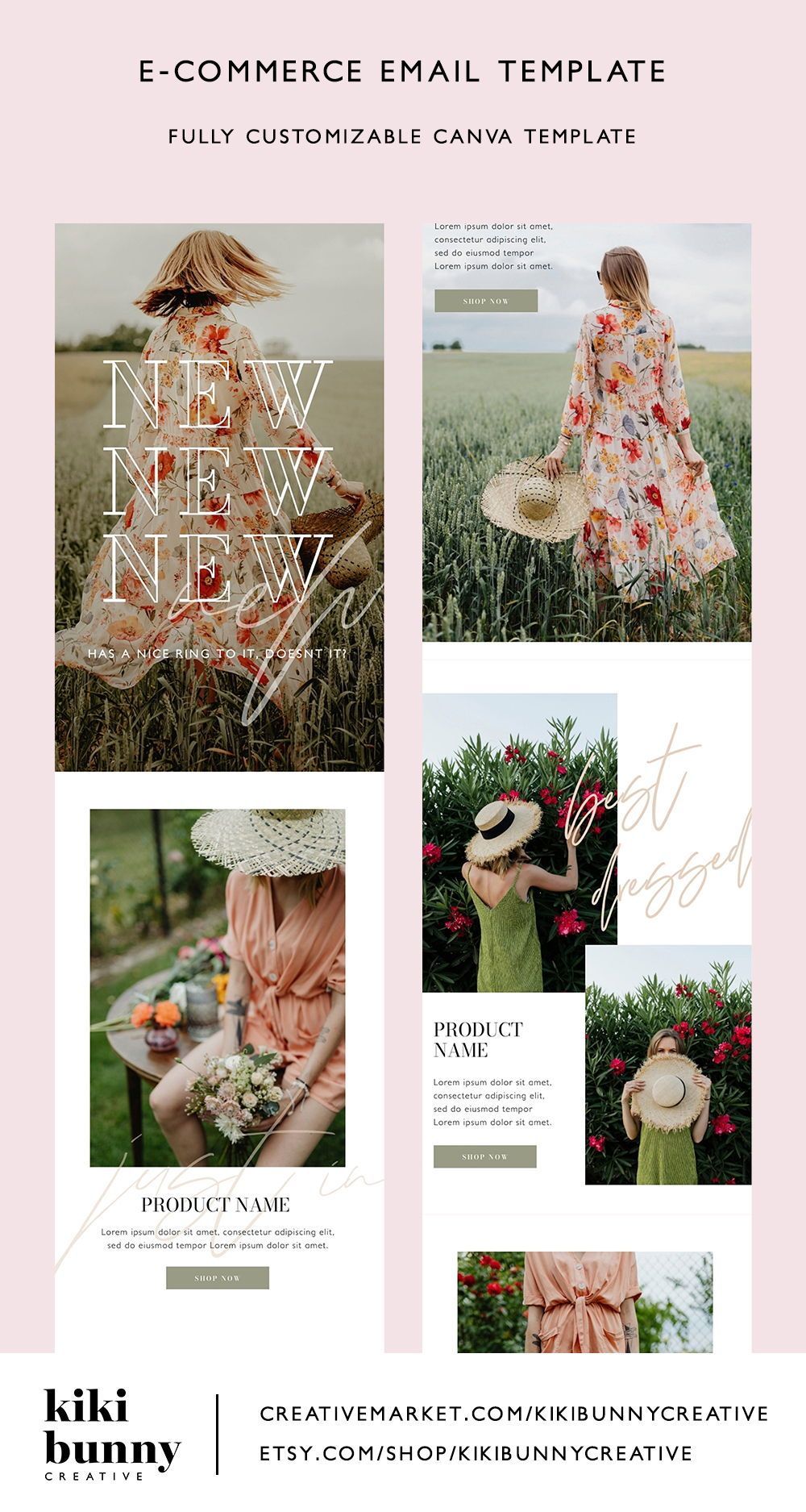 Bohemian Minimalist Email Template | crystaltcreative.com