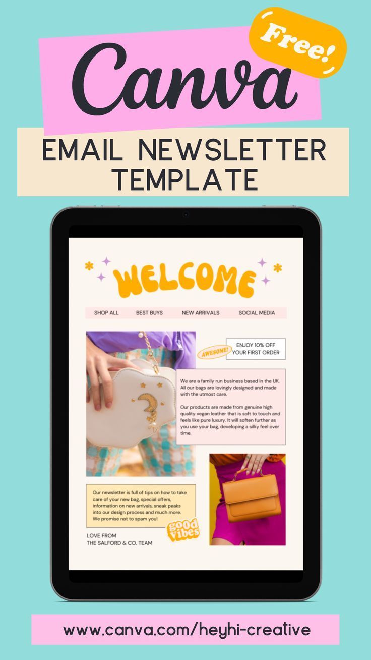 Grab attention using free email templates business
