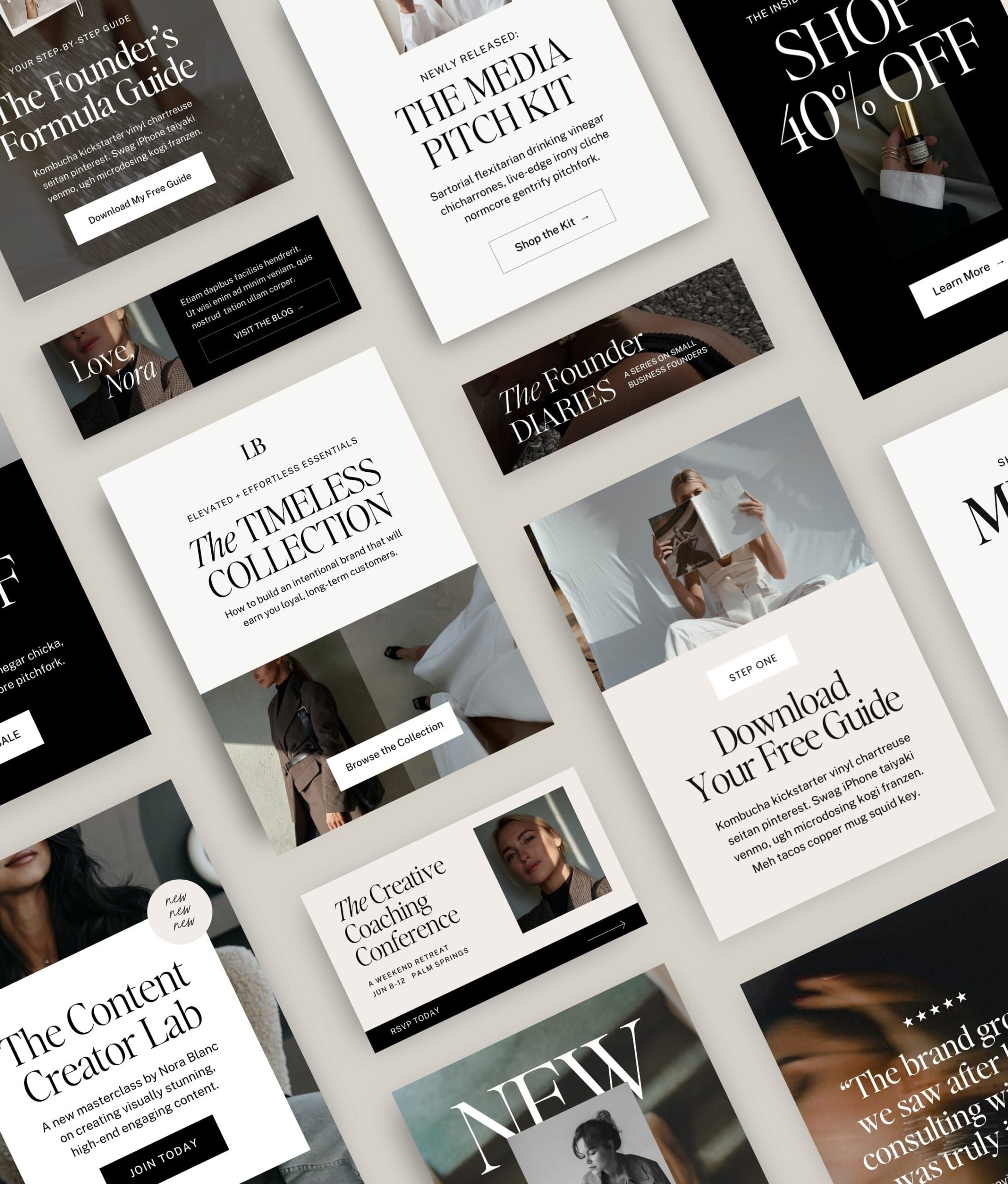 Shop Canva Templates for Creatives &ndash; Tonic Site Shop