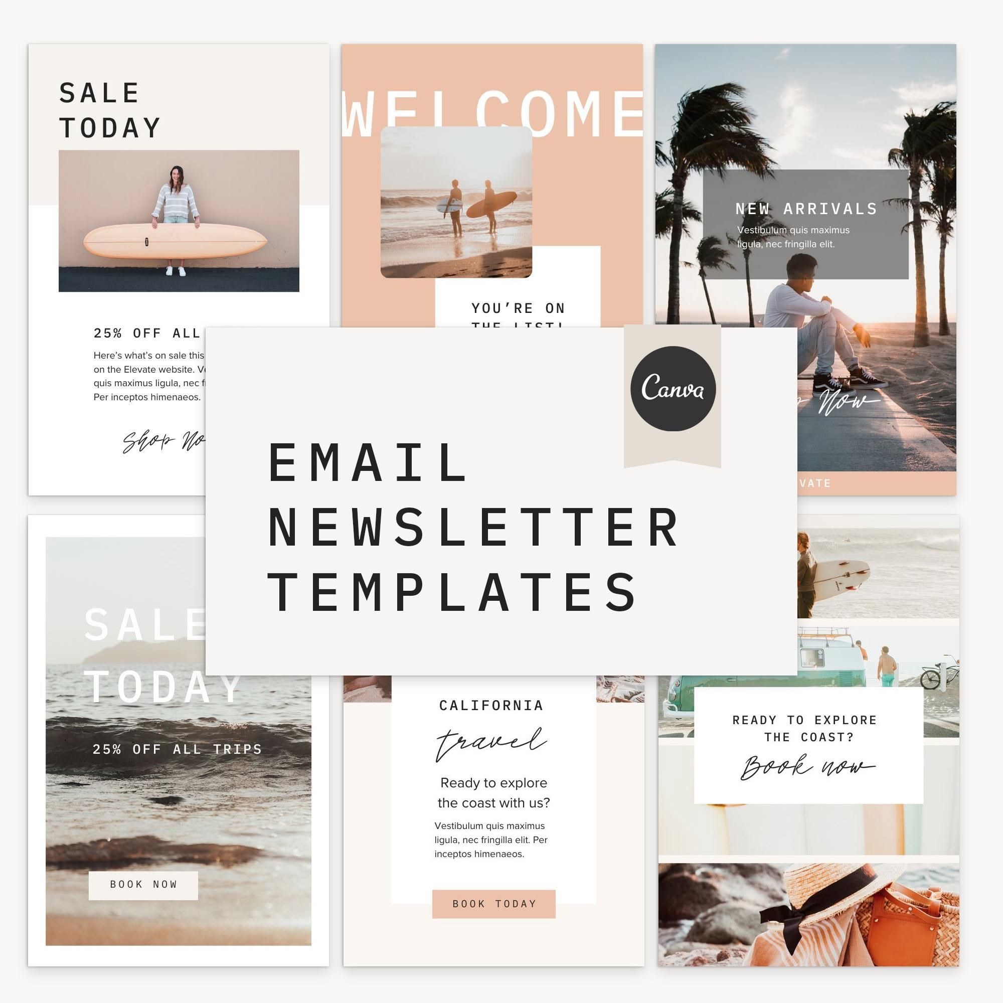Smart Design Structure Behind Email Newsletter for Business